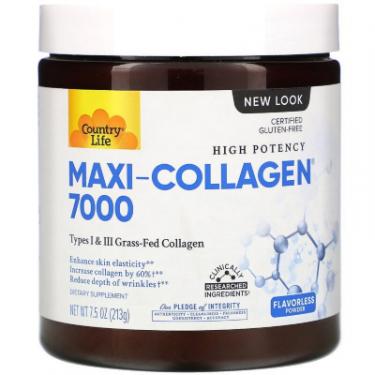 Витамин Country Life Коллаген 1 и 3 Типов + Биотин, Maxi Collagen, 7,5 Фото