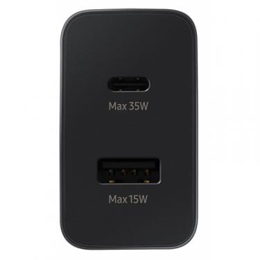 Зарядное устройство Samsung 35W Wall Charger Duo Black Фото 3