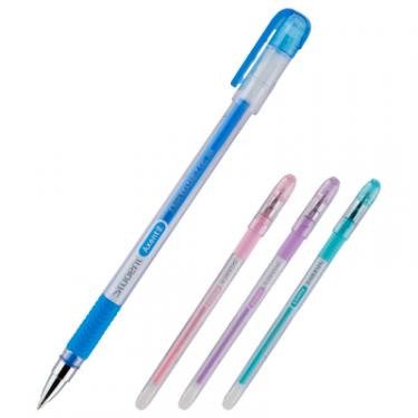 Ручка гелевая Axent Пиши-стирай Student, синяя Фото
