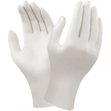 Медицинские перчатки Medicare текстуровані неприпудрені S білі Фото 1