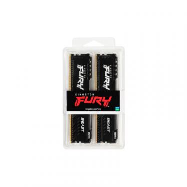 Модуль памяти для компьютера Kingston Fury (ex.HyperX) DDR4 32GB (2x16GB) 3200 MHz Fury Beast Black Фото 4