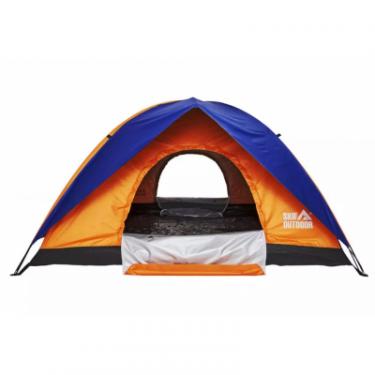 Палатка Skif Outdoor Adventure II 200x200 cm Orange/Blue Фото 4