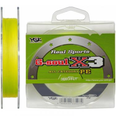 Шнур YGK G-Soul X3 100m Yellow 0.7/0.135mm 11.5lb Фото