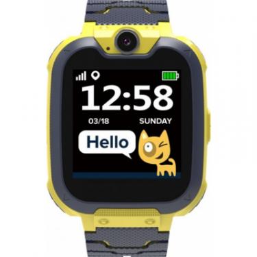 Смарт-часы Canyon CNE-KW31YB Kids smartwatch Tony, Yellow-Grey Фото 1