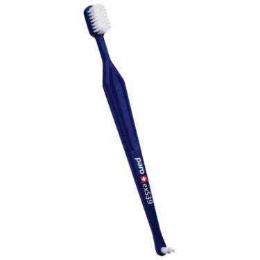 Зубная щетка Paro Swiss exS39 ультрамягкая синяя Фото