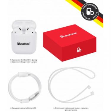 Наушники BeatBox PODS AIR 2 Wireless Charging White Фото 1