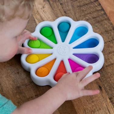 Развивающая игрушка Fat Brain Toys тактильная Цветные лепестки dimpl digits Фото 6