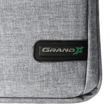 Сумка для ноутбука Grand-X 14'' SB-148 soft pocket Grey Фото 6