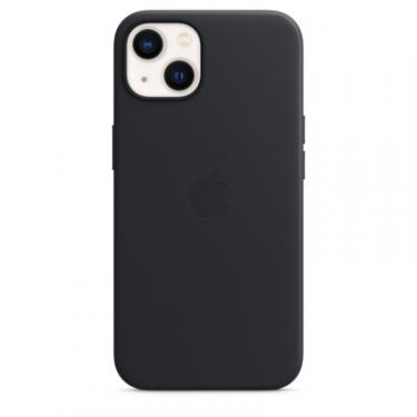 Чехол для мобильного телефона Apple iPhone 13 Leather Case with MagSafe - Midnight, Mo Фото