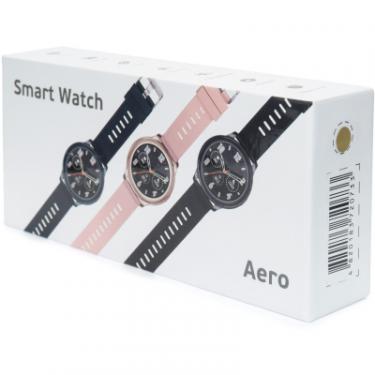 Смарт-часы Globex Smart Watch Aero Gold-Pink Фото 3