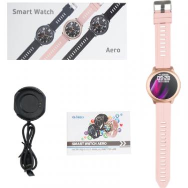 Смарт-часы Globex Smart Watch Aero Gold-Pink Фото 4