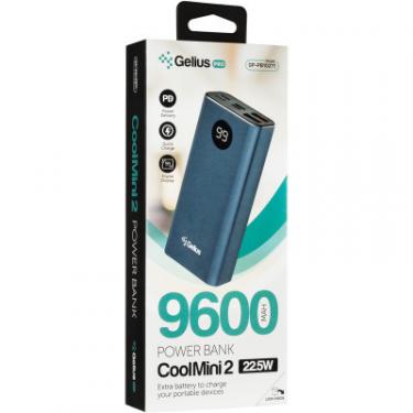 Батарея универсальная Gelius Pro CoolMini 2 PD GP-PB10-211 9600mAh Blue Фото 10