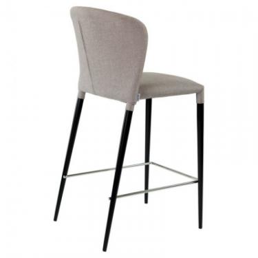 Барный стул Concepto Arthur напівбарний світло-сірий Фото 2