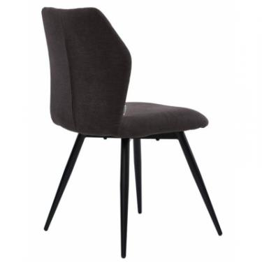 Кухонный стул Concepto Glory чорний сірий Фото 2