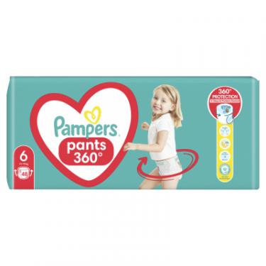 Подгузники Pampers трусики Pants Giant Розмір 6 (14-19 кг) 48 шт Фото 1