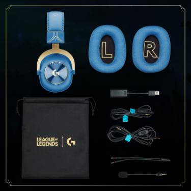 Наушники Logitech G PRO X Gaming Headset League of Legends Edition Фото 5