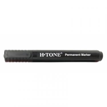 Маркер H-Tone водостійкий 1-5 мм, клин. накінечник. чорний Фото
