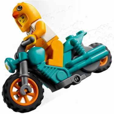 Конструктор LEGO City Stuntz Трюковий мотоцикл з курчатою 10 детале Фото 2