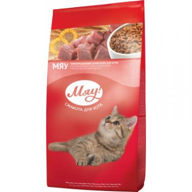 Сухой корм для кошек Мяу! з м'ясом, рисом та овочами 14 кг Фото