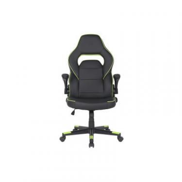 Кресло игровое 2E GAMING HEBI Black/Green Фото 2