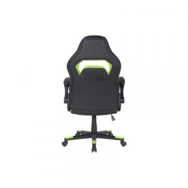 Кресло игровое 2E GAMING HEBI Black/Green Фото 4