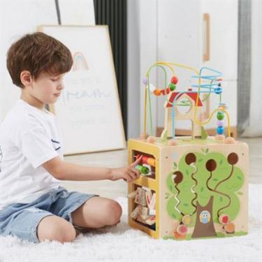 Развивающая игрушка Viga Toys дерев'яний бізікуб 5 в 1 Фото 10