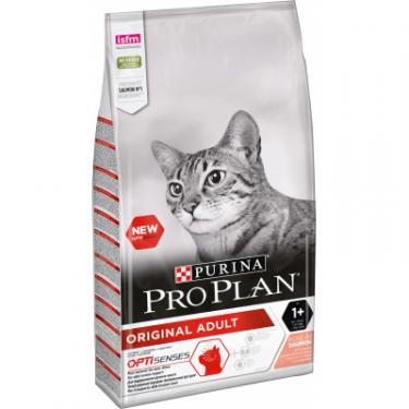 Сухой корм для кошек Purina Pro Plan Original з лососем 10 кг Фото