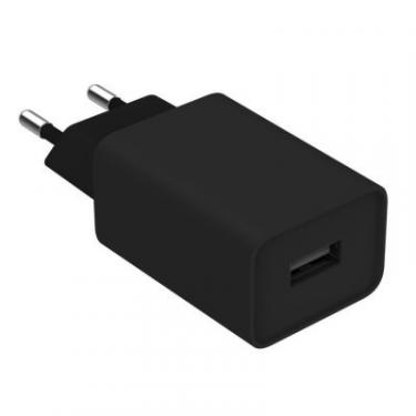 Зарядное устройство ColorWay 1USB AUTO ID 2A (10W) black + cable Type C Фото 5