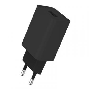 Зарядное устройство ColorWay 1USB AUTO ID 2A (10W) black + cable Type C Фото 6