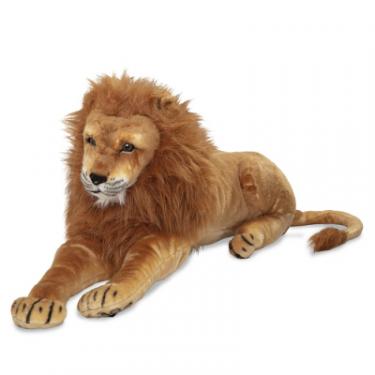 Мягкая игрушка Melissa&Doug Гігантський плюшевий лев, 1,8 м Фото