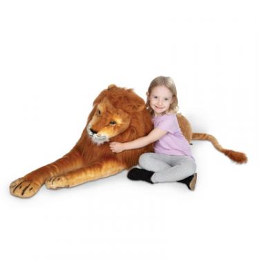 Мягкая игрушка Melissa&Doug Гігантський плюшевий лев, 1,8 м Фото 1