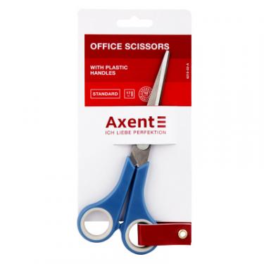 Ножницы Axent Standard, 17 см, сині Фото 1