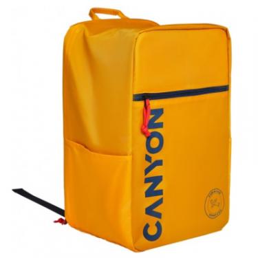 Рюкзак для ноутбука Canyon 15.6" CSZ02 Cabin size backpack, Yellow Фото 2