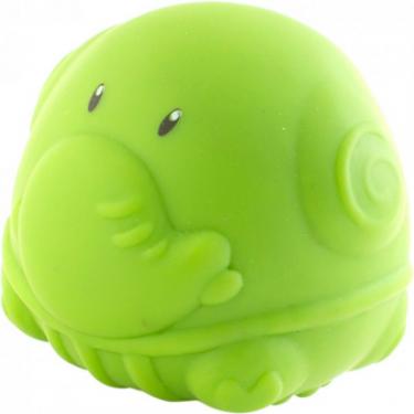 Игрушка для ванной Baby Team Звірятко зі звуком Зелена Фото 1