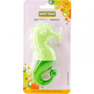 Игрушка для ванной Baby Team Морський коник Зелений Фото 1