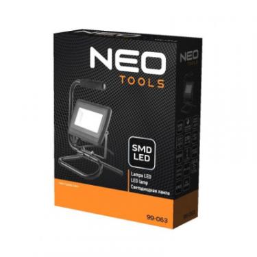 Прожектор Neo Tools алюміній 220В 50Вт 4500 люмен SMD LED, кабель 2 м Фото 4