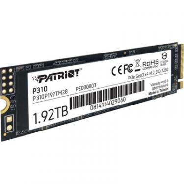 Накопитель SSD Patriot M.2 2280 1.92TB Фото 1