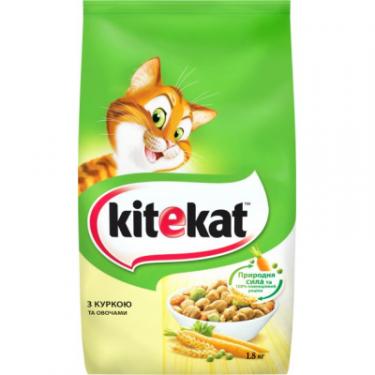 Сухой корм для кошек Kitekat Курка з овочами 1.8 кг Фото