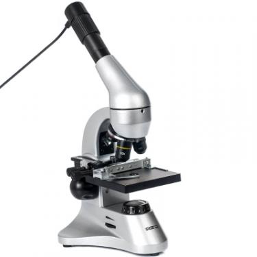 Микроскоп Sigeta Prize Novum 20x-1280x з камерою 0.3Mp Фото 1