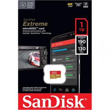 Карта памяти SanDisk 1 TB microSDXC UHS-I U3 V30 A2 Extreme Фото 1