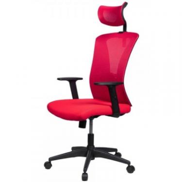 Офисное кресло Barsky Mesh Black/Red Фото