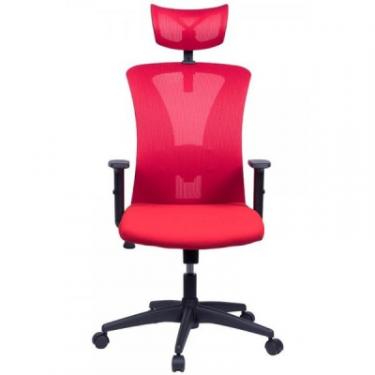 Офисное кресло Barsky Mesh Black/Red Фото 1