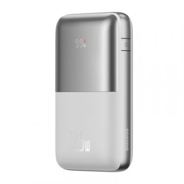 Батарея универсальная Baseus Pro 20000mAh, 22.5W, White, with USB-A - USB-C 3A Фото 2