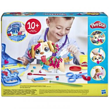 Набор для творчества Hasbro Play-Doh Прийом у ветеринара з пластиліном Фото 3