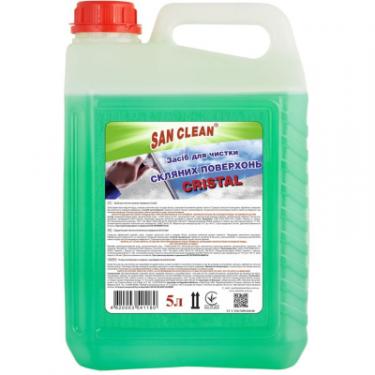 Средство для мытья стекла San Clean Кристал 5 л Фото