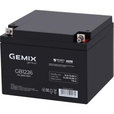 Батарея к ИБП Gemix GB 12V 26Ah Security Фото 1