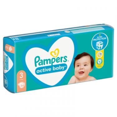 Подгузники Pampers Active Baby Розмір 3 (6-10 кг) 54 шт Фото 2