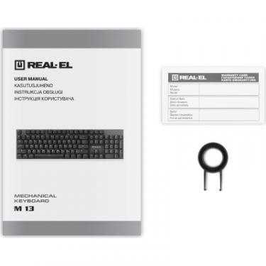 Клавиатура REAL-EL M 13 Grey Фото 8