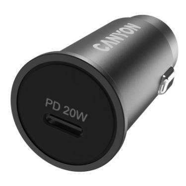 Зарядное устройство Canyon PD 20W Pocket size car charger Фото