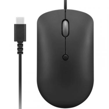 Мышка Lenovo 400 USB-C Wired Black Фото 1